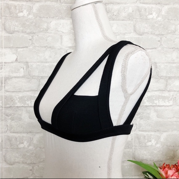 Kopper & Zink Logan Bikini Top in Black XS - Picture 2 of 9